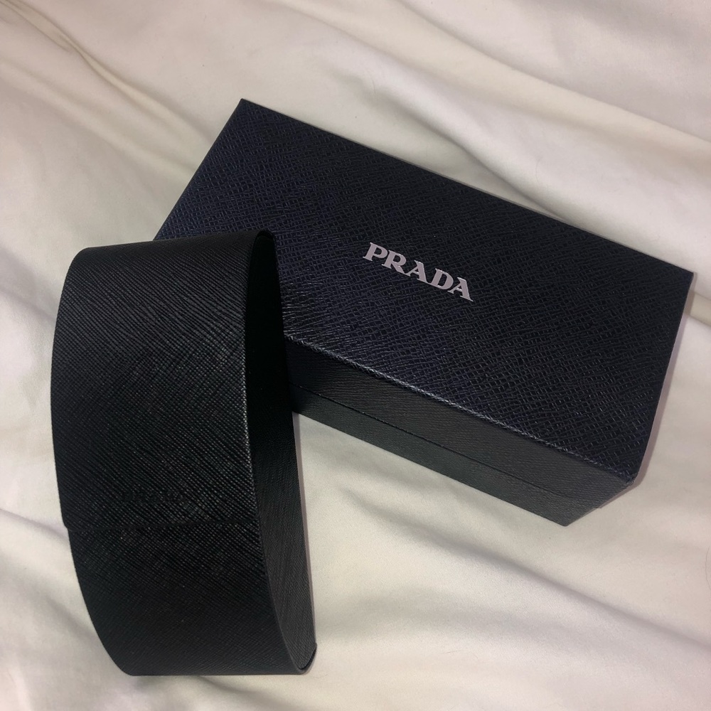 prada glasses case + box!